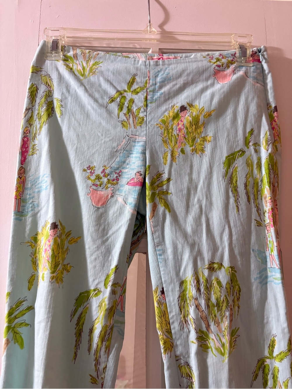 Lilly Pulitzer Original Tropical Print Straight Leg Pants - Picture 9 of 12